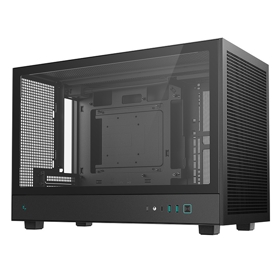 ქეისი DeepCool CH260, Computer Case, Mini-ITX, Micro-ATX, USB3.0×2, Type-C, Black