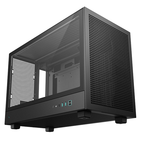 Computer Case DeepCool CH260, Mini-ITX, Micro-ATX, USB3.0×2, Type-C, Black