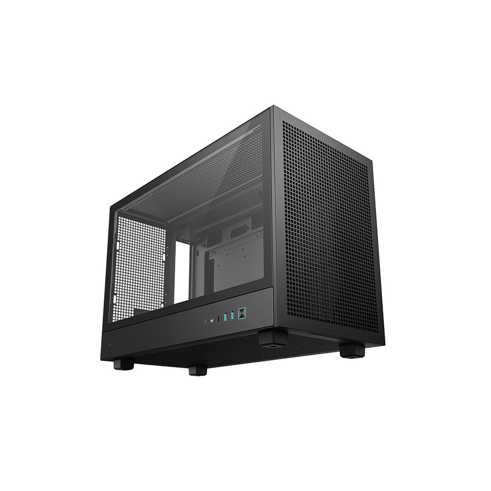 Computer Case DeepCool CH260, Mini-ITX, Micro-ATX, USB3.0×2, Type-C, Black
