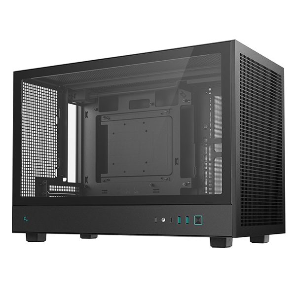Computer Case DeepCool CH260, Mini-ITX, Micro-ATX, USB3.0×2, Type-C, Black