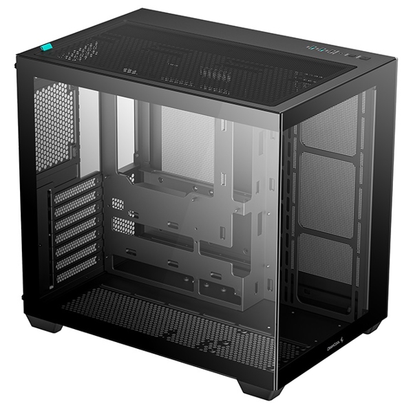 Computer Case DeepCool CG530, ITX, Micro-ATX, ATX, USB3.0×2, USB2.0, Audio/Mic, Black