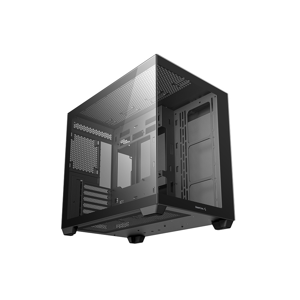 Computer Case DeepCool CG530, ITX, Micro-ATX, ATX, USB3.0×2, USB2.0, Audio/Mic, Black