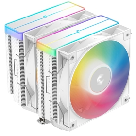 Cooler DeepCool AG620 WH ARGB V2, 120mm, 1950RPM, White