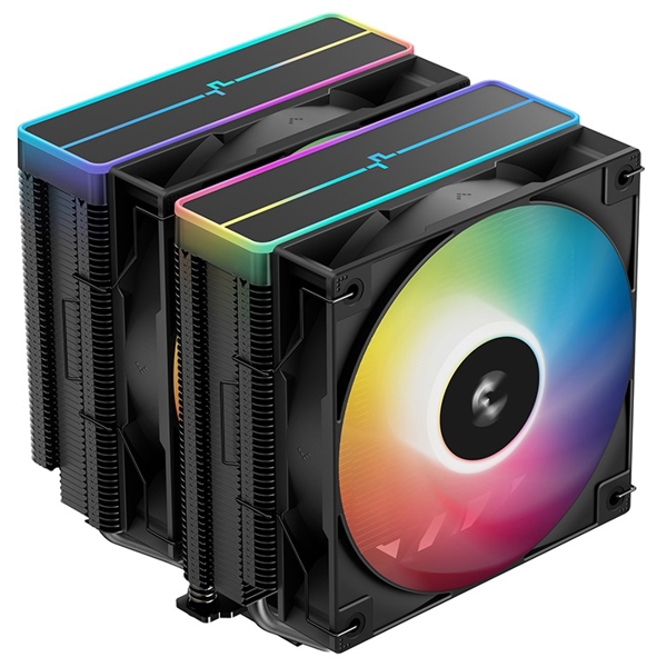 Cooler DeepCool AG620 BK ARGB V2, 120mm, 1950RPM, Black