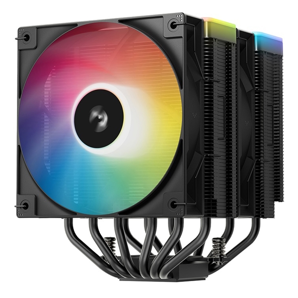 Cooler DeepCool AG620 BK ARGB V2, 120mm, 1950RPM, Black