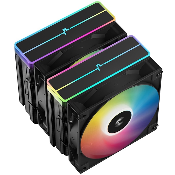 Cooler DeepCool AG620 BK ARGB V2, 120mm, 1950RPM, Black