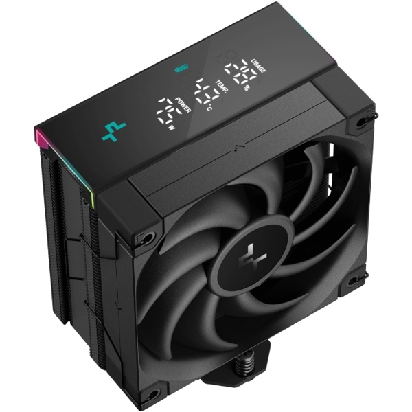 Cooler DeepCool AK400 DIGITAL PRO, 120mm, 1750RPM, Black