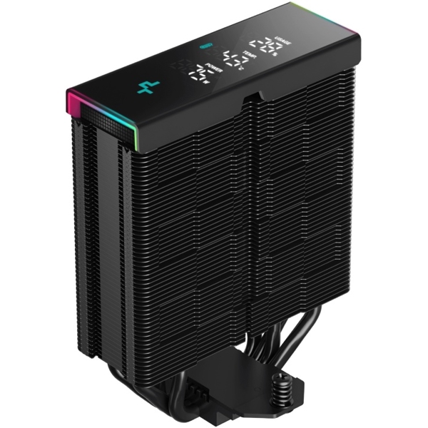 Cooler DeepCool AK400 DIGITAL PRO, 120mm, 1750RPM, Black