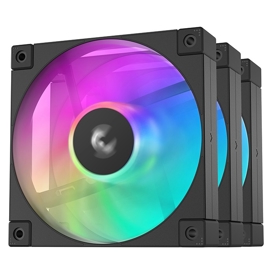 Case Fan DeepCool FD12 ARGB-3 IN 1, 120mm, 2050RPM, Black
