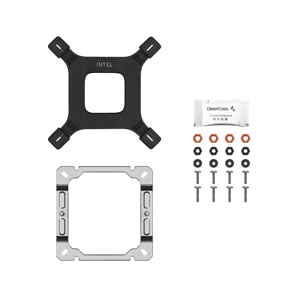 ქულერი DeepCool AG500 WH ARGB V2, 120mm, 1950RPM, Cooler, White
