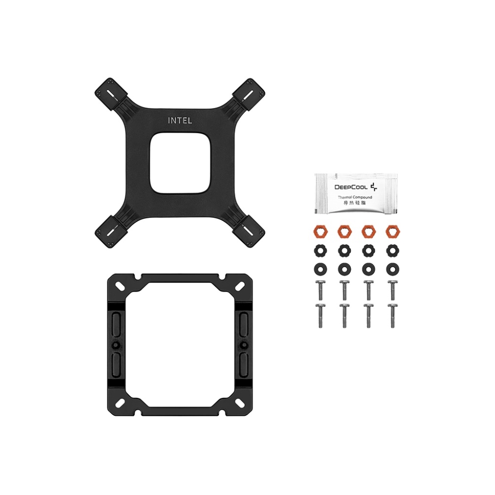 Cooler DeepCool AG500 BK ARGB V2, 120mm, 1950RPM, Black