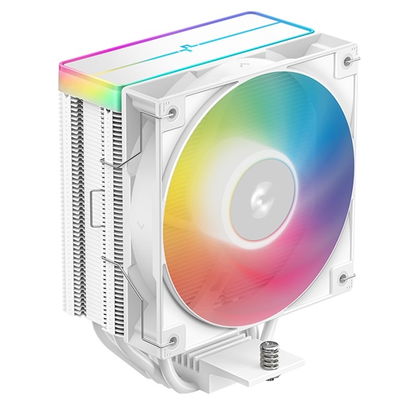 Cooler DeepCool AG400 WH ARGB V2, 120mm, 2100RPM, White