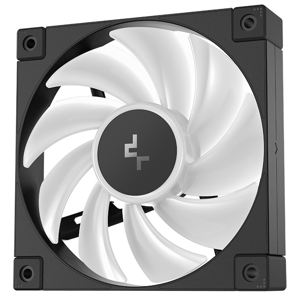Case Fan DeepCool FD12 ARGB, 120mm, 2050RPM, Black