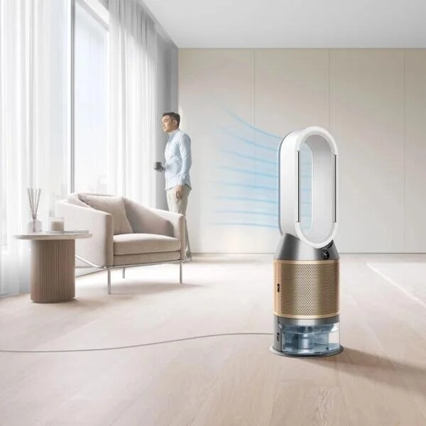 ჰაერის გამწმენდი Dyson 545007-01 PH05, 33m², Air Purifier, White/Gold