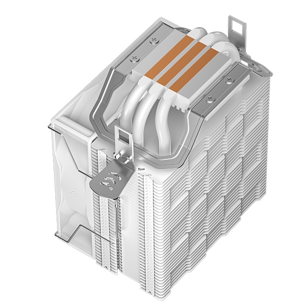 Cooler DeepCool AG300 WH ARGB, 92mm, 3200RPM,  White