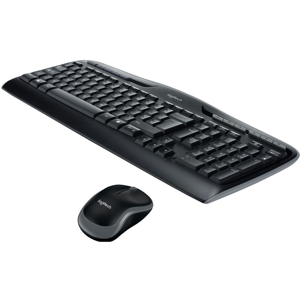 კლავიატურა+მაუსი Logitech L920-003989 MK330, Wireless, USB, Keyboard And Mouse, Black