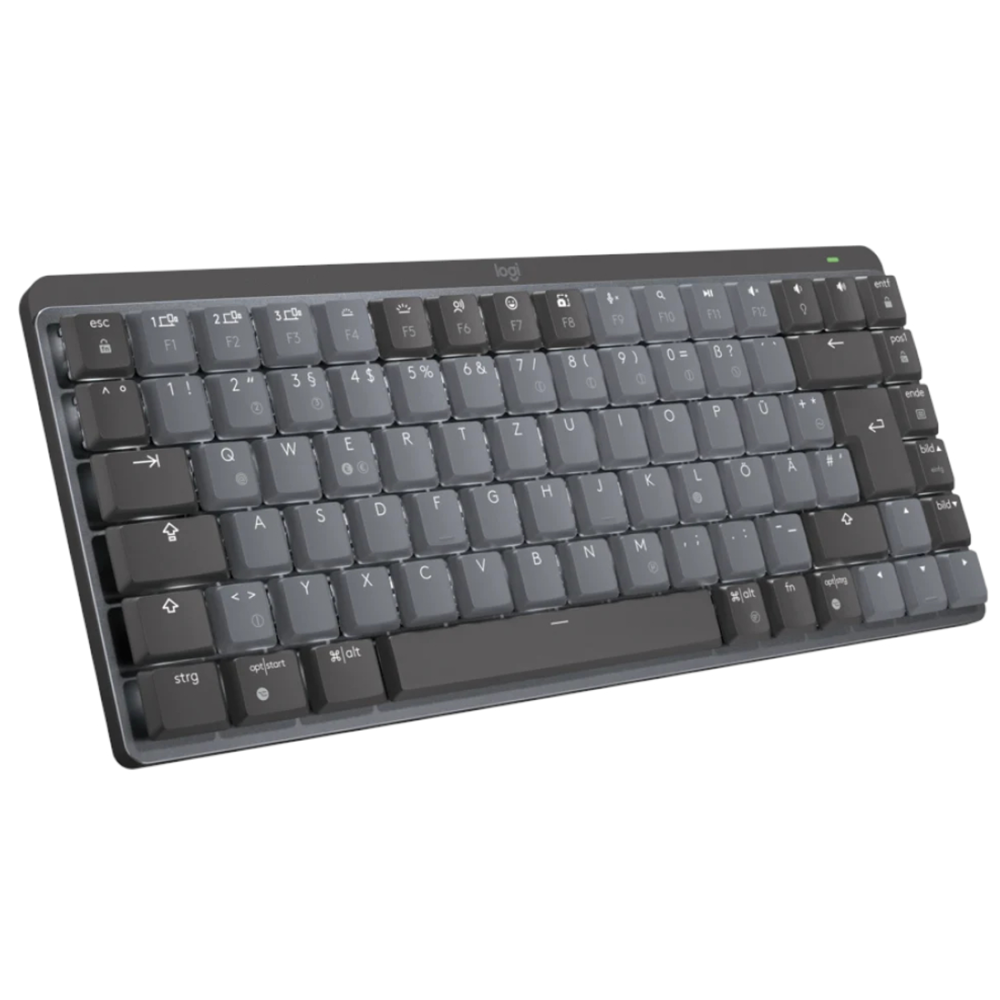 კლავიატურა Logitech L920-010780 MX Mini, Wireless, Bluetooth, USB, Mechanical Keyboard, Graphite