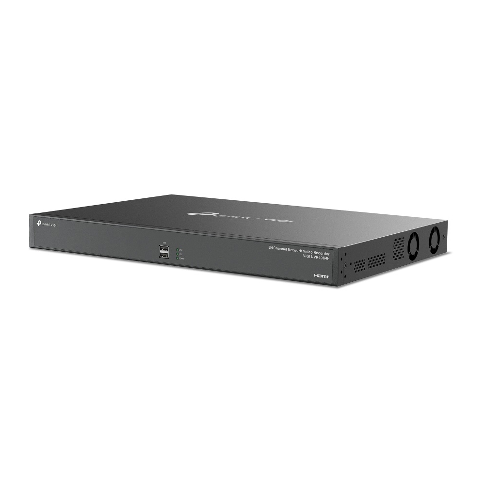 Network Video Recorder TP-Link VIGI NVR4064H, 64-Ch, Black
