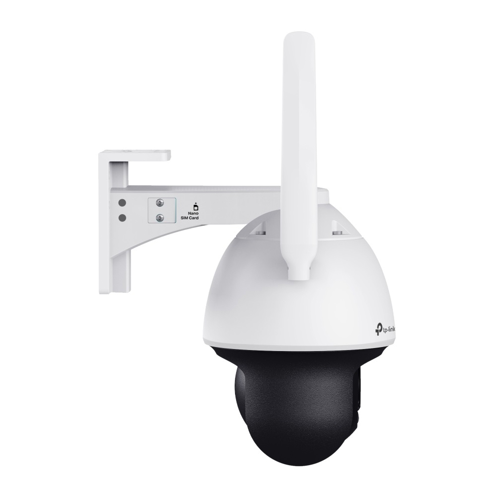 Outdoor Full-Color 4G Pan Tilt Network Camera Tp-Link VIGI C540-4G(4mm), 4MP, White