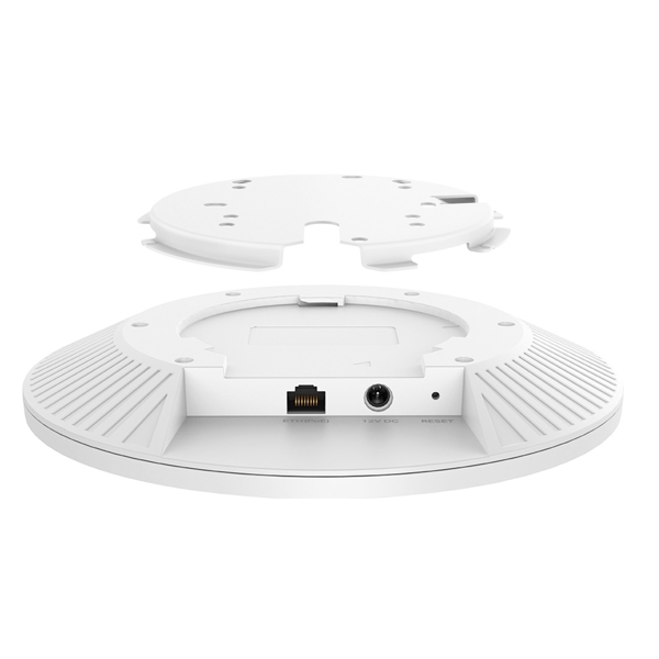როუტერი Tp-Link EAP772 BE930, 5760 Mbps, Ceiling Mount Tri-Band Wi-Fi 7 Access Point, White