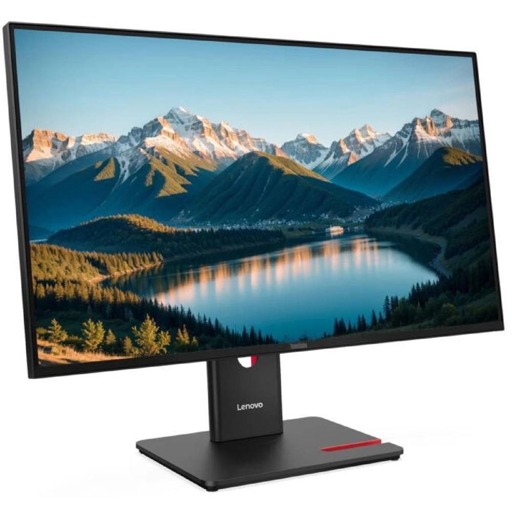 მონიტორი Lenovo 64A6GAT6EU ThinkVision T27Q-40, 27", Monitor, QHD, IPS, HDMI, DP, USB, USB-C, Black