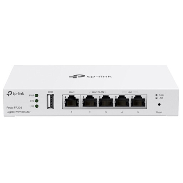 როუტერი TP-Link Festa FR205, Gigabit VPN Gateway, White