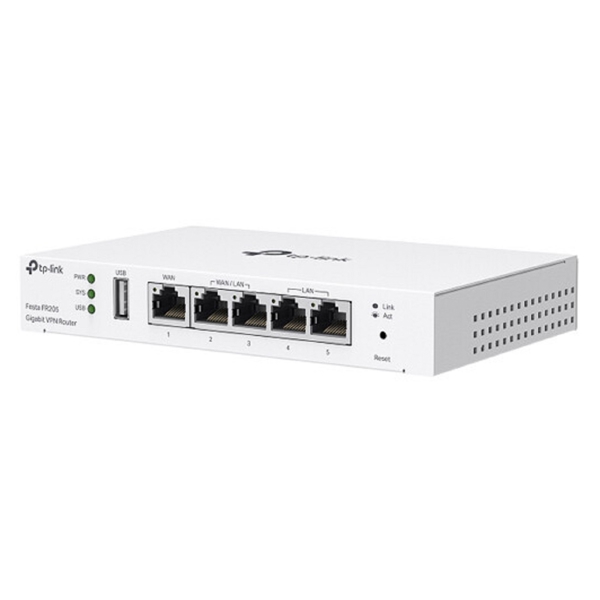 როუტერი TP-Link Festa FR205, Gigabit VPN Gateway, White