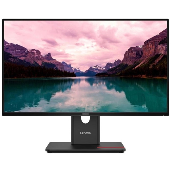 მონიტორი Lenovo 64A4MATXEU ThinkVision T24-40, 23.8", Monitor, FHD, IPS, HDMI, DP, USB-C, USB, Black