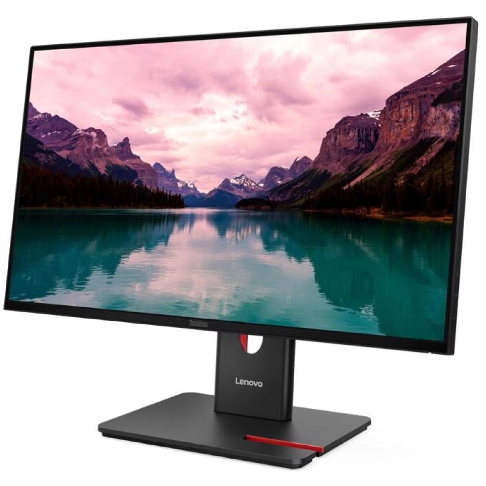მონიტორი Lenovo 64A4MATXEU ThinkVision T24-40, 23.8", Monitor, FHD, IPS, HDMI, DP, USB-C, USB, Black