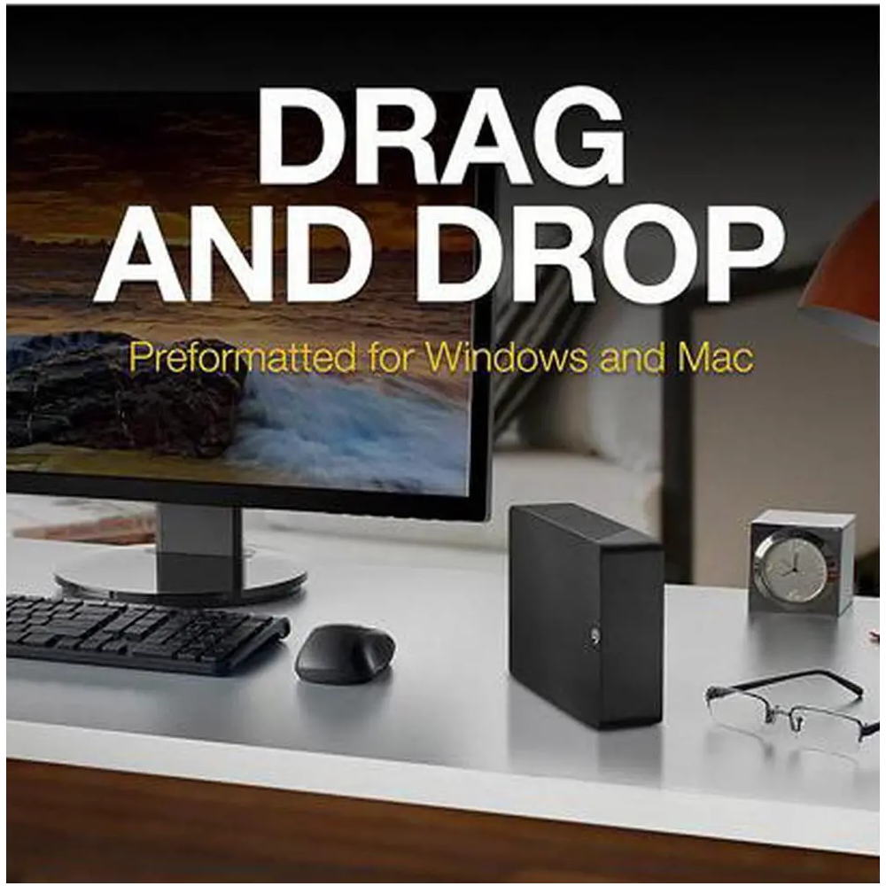 External Seagate STKP14000400, 14TB, 3.5'', USB 3.0, Black