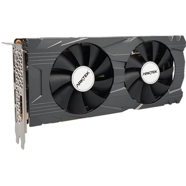 Graphics Card Arktek AKN2060SD6S8GH1 Super, GeForce RTX2060, 8GB, 256-Bit, DP, HDMI, Black