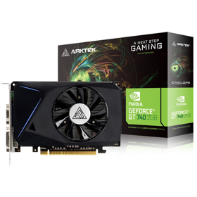 Graphics Card Arktek AKN740D3S2GL1 GT740, 2GB, 128Bit, HDMI, DVI, VGA, Black