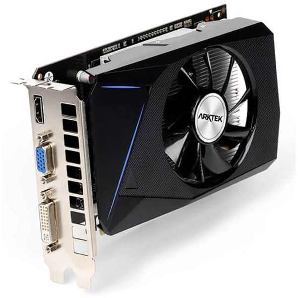 Graphics Card Arktek AKN740D3S2GL1 GT740, 2GB, 128Bit, HDMI, DVI, VGA, Black