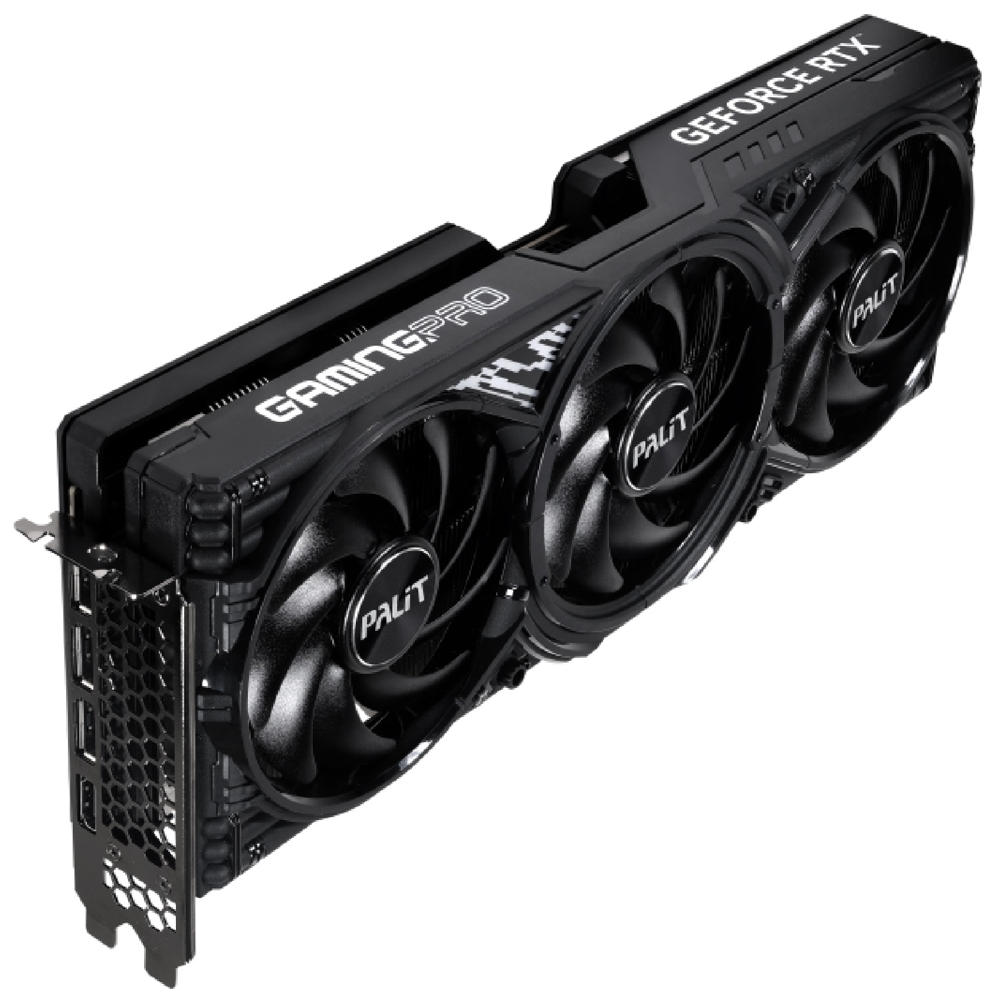 Graphic Card Palit NE75070019K9-GB2050U GamingPro-S, GeForce RTX5070, 12GB, 192bit, DP, HDMI, Black