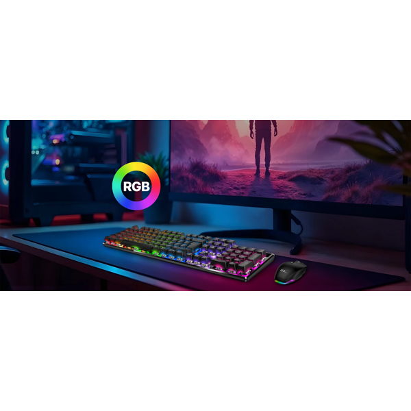 კლავიატურა Genius Scorpion K12, Wired, RGB, USB, Mechanical Gaming Keyboard, Black