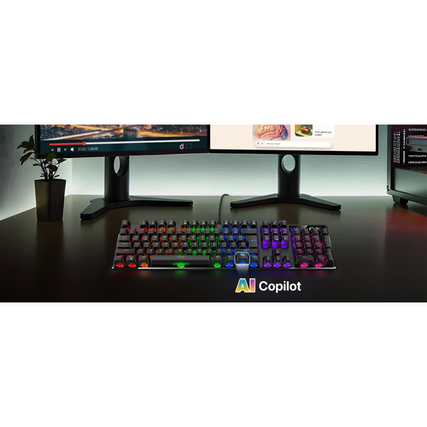კლავიატურა Genius Scorpion K12, Wired, RGB, USB, Mechanical Gaming Keyboard, Black