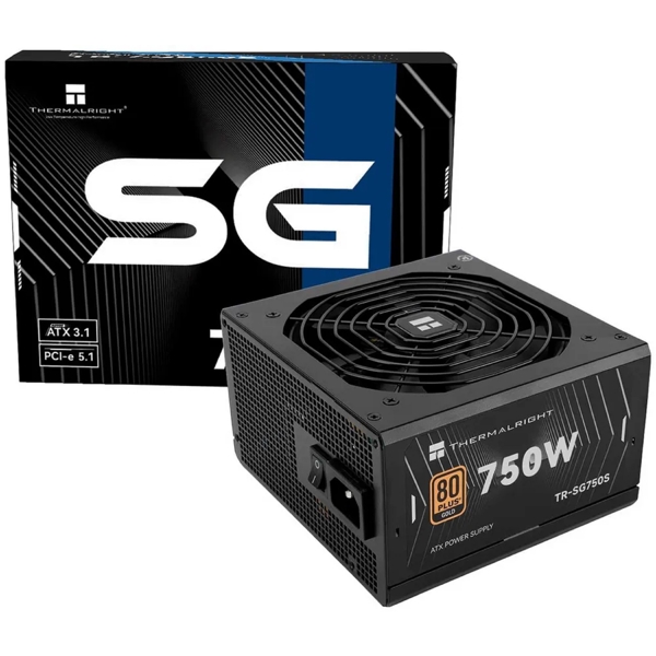 Power Supply Thermalright TR-SG750S, 750W, 80 Plus Gold, Black