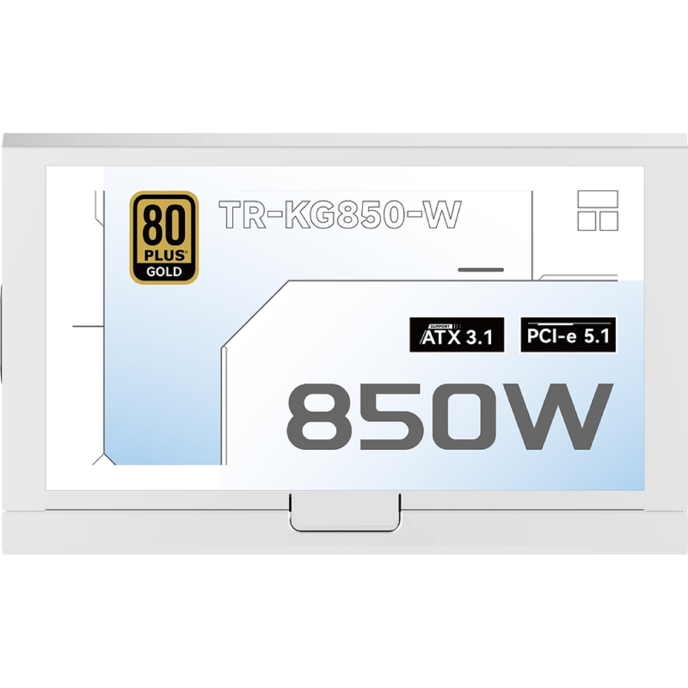 Power Supply Thermalright TR-KG850W, 850W, 80 Plus Bronze, White