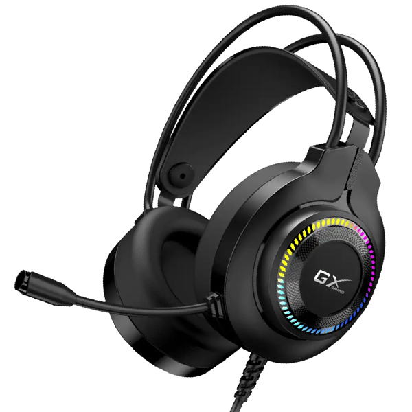 Gaming Headset Genius HS-GX580U, Wired, USB, Black
