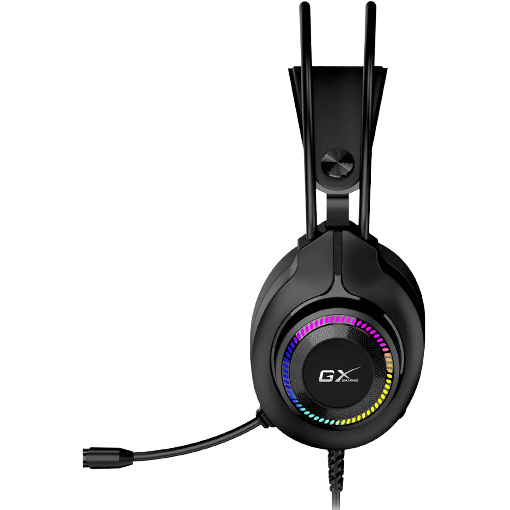 ყურსასმენი Genius HS-GX580U, Gaming Headset, Wired, USB, Black