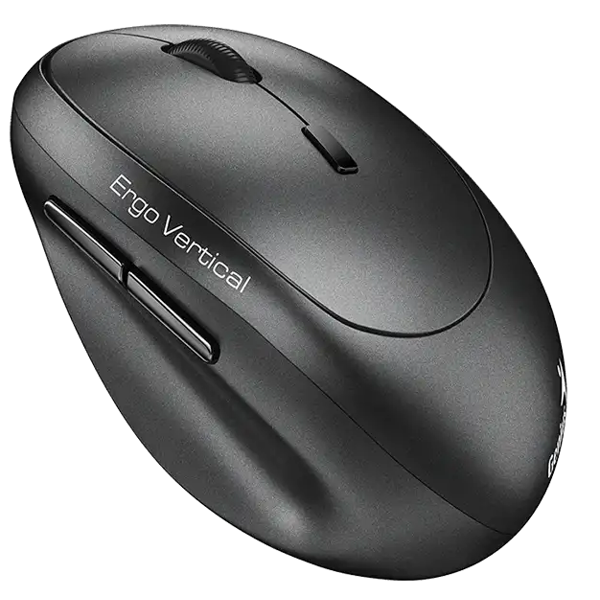 Mouse Genius Ergo 8350S, Wireless, Bluetooth, USB, Dark Grey