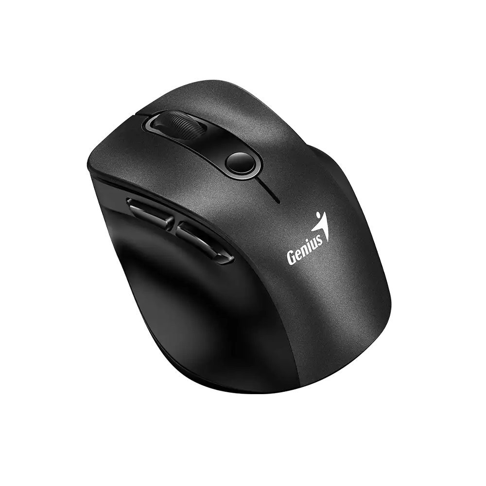 მაუსი Genius Ergo 9000S, Wireless, Bluetooth, USB, Mouse, Black