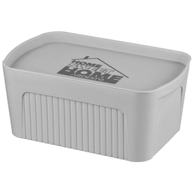 Storage Box With Lid Ardesto Storage ARHC2506G, 6L, Grey
