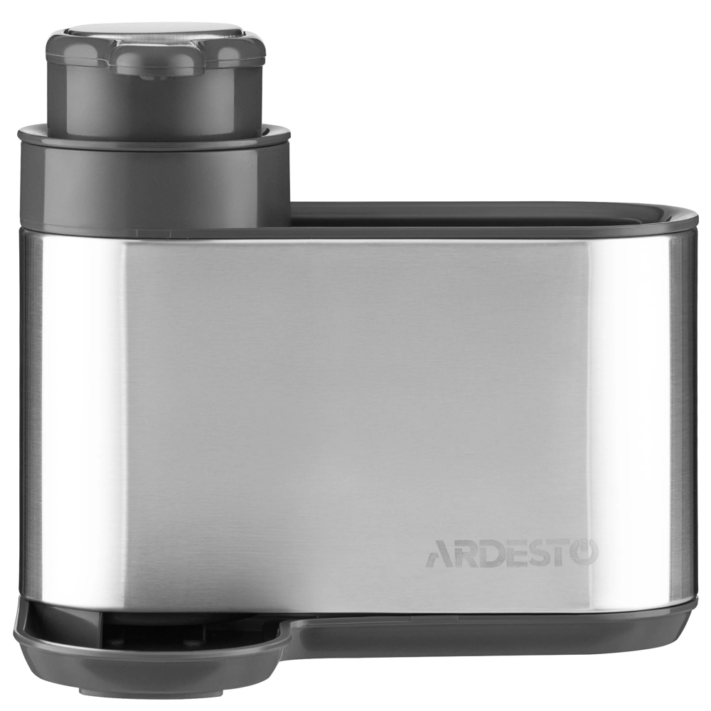 საპნის დისპენსერი Ardesto ARHB3102GS Minimalism, Detergent Organizer, Grey
