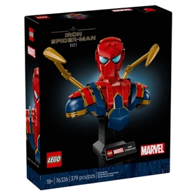 Prefabricated Construction Lego 76326 Super Heroes Iron Spider-Man Bust