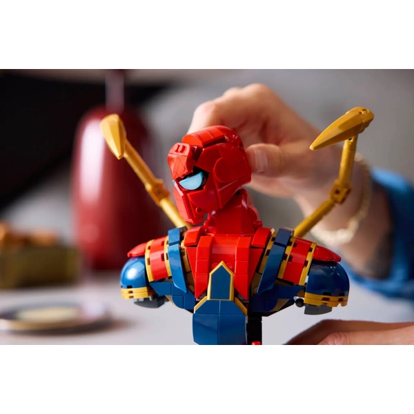 Prefabricated Construction Lego 76326 Super Heroes Iron Spider-Man Bust