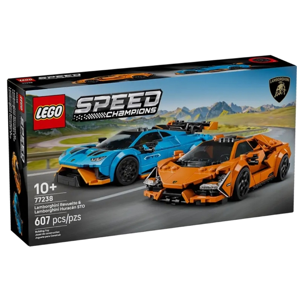 Prefabricated Construction Lego 77238 Lamborghini Revuelto & Huracán STO