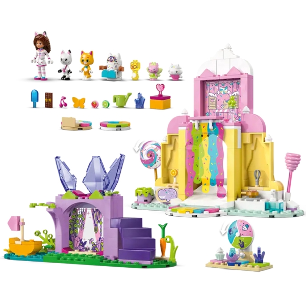 Prefabricated Construction Lego 11205 Gabby's Dollhouse Sweet Treat Mountain & Kitty Garden
