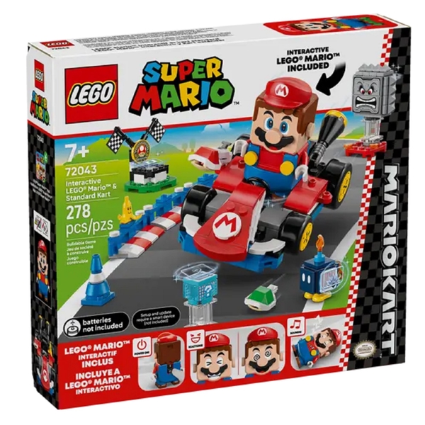 Prefabricated Construction Lego 72043 Super Mario Mario Kart