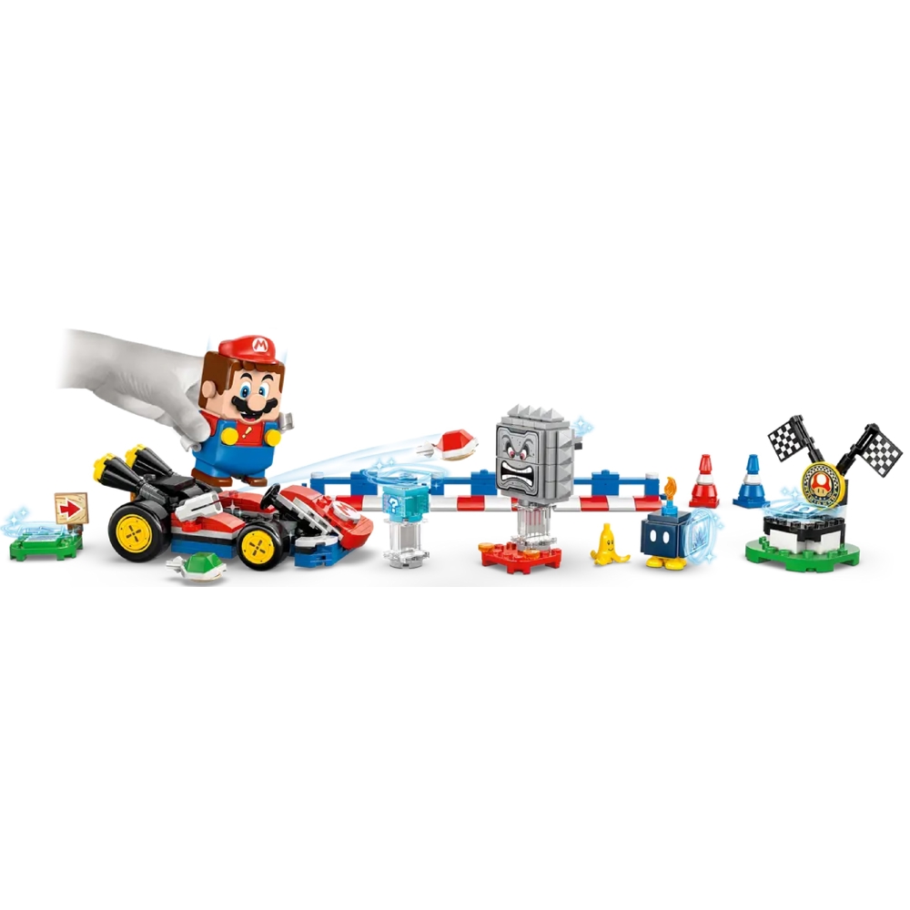 ასაწყობი კონსტრუქცია Lego 72043 Super Mario Mario Kart, Prefabricated Construction